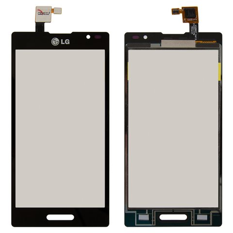Сенсорний екран для LG P760 Optimus L9, P765 Optimus L9, P768 Optimus L9, чорний