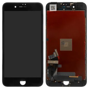 Дисплей для iPhone 7 Plus, черный, с рамкой, Copy, tianma