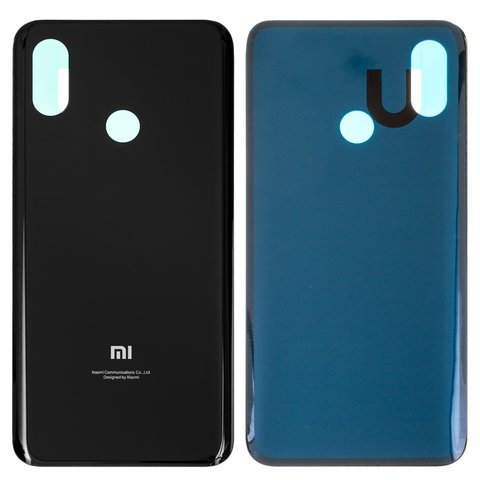 Задняя панель корпуса для Xiaomi Mi 8, черная, M1803E1A