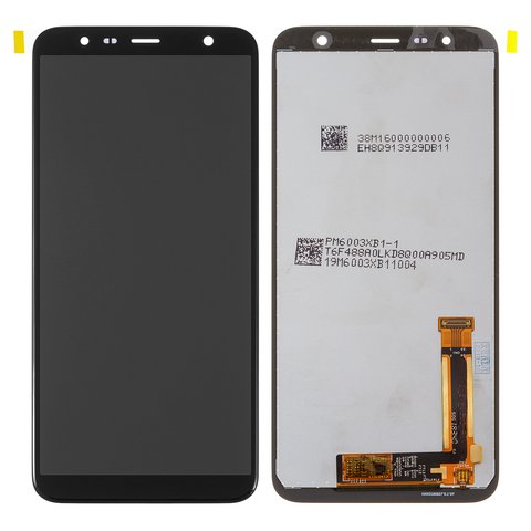 Дисплей для Samsung J415 Galaxy J4+, J610 Galaxy J6+, чорний, без рамки, Original PRC , original glass