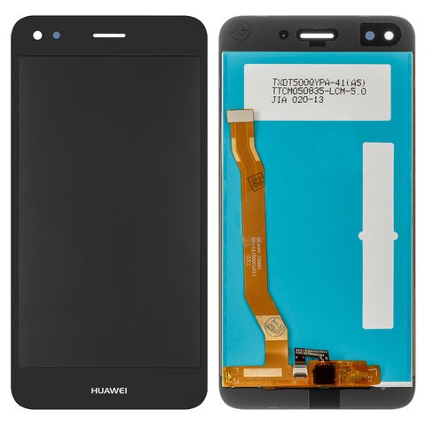 Дисплей для Huawei Nova Lite 2017 , P9 Lite mini, Y6 Pro 2017 , чорний, клас B, без рамки, High Copy, SLA L02, SLA L22, SLA L03