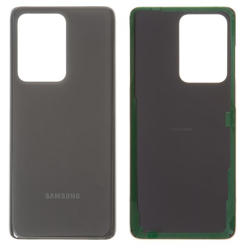 Задня панель корпуса для Samsung G988 Galaxy S20 Ultra, сіра, cosmic gray