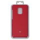 Чехол для Xiaomi Redmi Note 9 Pro, Redmi Note 9S, красный, Original Soft Case, силикон, red (14), M2003J6B2G, M2003J6A1G