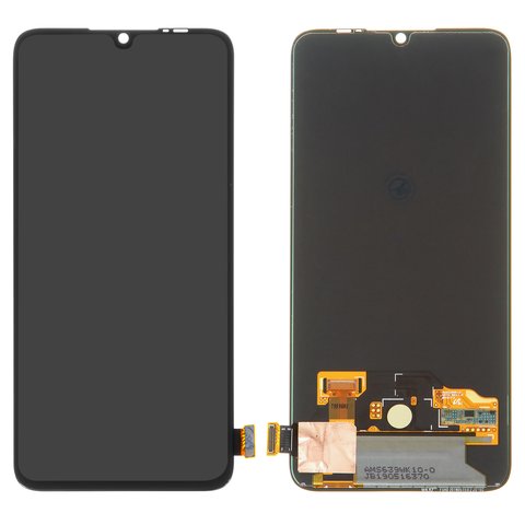 Дисплей для Xiaomi Mi 9 Lite, Mi CC9, черный, без рамки, Оригинал переклеено стекло , Self welded, M1904F3BG