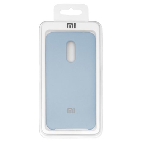 Чехол для Xiaomi Redmi 5 Plus, синий, Original Soft Case, силикон, azure 24 