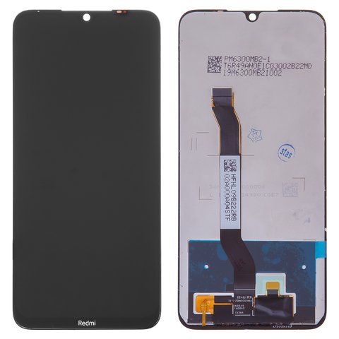 Дисплей для Xiaomi Redmi Note 8, чорний, Лого Redmi, без рамки, High Copy, M1908C3JH, M1908C3JG, M1908C3JI