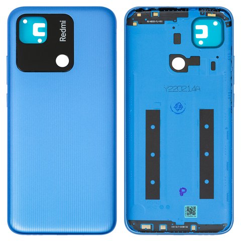 Задняя панель корпуса для Xiaomi Redmi 10A, синяя