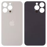 Задняя панель корпуса для iPhone 14 Pro Max, золотистая, не нужно снимать стекло камеры, Original (PRC), big hole