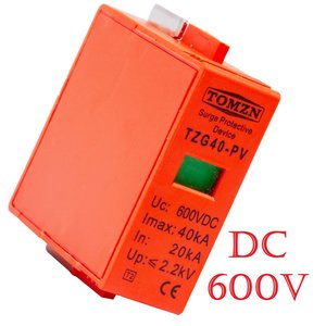 Змінний модуль ПЗІП TOMZN TZG40 PV, 1P, 600 В, SPD