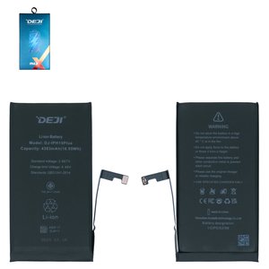 Акумулятор Deji для Apple iPhone 15 Plus, Li ion, 3,867 B, 4383 мАг, original IC