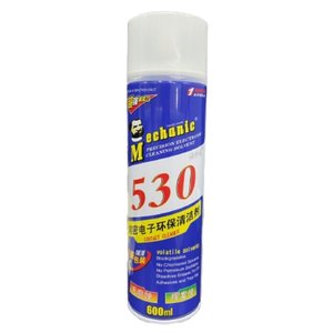 Очиститель Mechanic 530 New, для чистки плат, 600 мл, бело синий, антистатический