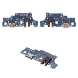 Шлейф для Samsung A066 Galaxy A06 5G, M066 Galaxy M06, конектора зарядки, з компонентами, Original (PRC), плата зарядки