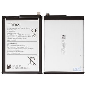 Акумулятор BL 49LX для Infinix Hot 12 X6817 , Hot 20 X6826 , Hot 20S X6827 , Li Polymer, 3,87 B, 5000 мАг, Original PRC 