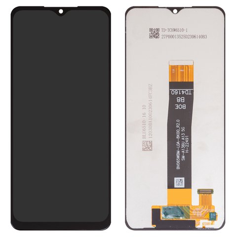 Дисплей для Samsung A047 Galaxy A04s, A136 Galaxy A13 5G, черный, без рамки, Box , BV065WBM L0A 8K00_R2.0