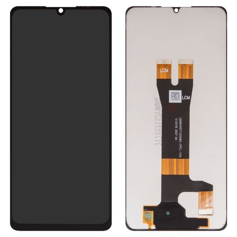 Дисплей для ZTE Blade A36, Blade A56, черный, без рамки, Original PRC 
