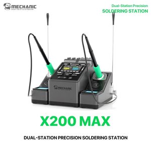Паяльна станція Mechanic X200 MAX, цифрова, 200 Вт