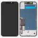 Дисплей для iPhone 11, черный, с рамкой, Copy, без упаковки, (TFT), GX