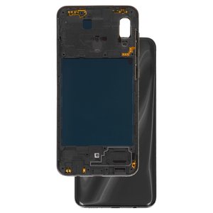 Housing compatible with Samsung A305F DS Galaxy A30, black 