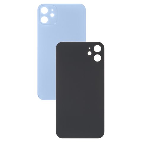 Panel trasero de carcasa puede usarse con iPhone 11, morada, es necesario desmontar la cámara, small hole