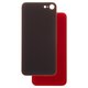 Housing Back Cover compatible with iPhone SE 2020, (red, need to remove the camera glass, small hole)