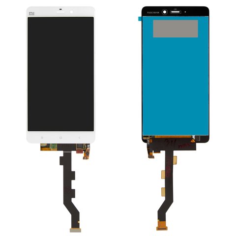 Pantalla LCD puede usarse con Xiaomi Mi Note, blanco, sin marco, Original PRC 