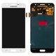 LCD compatible with Samsung J500 Galaxy J5, (white, without frame, Original (PRC), original glass)