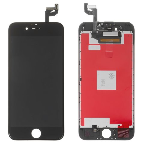LCD compatible with iPhone 6S, black, with frame, AAA, NCC ESR ColorX 