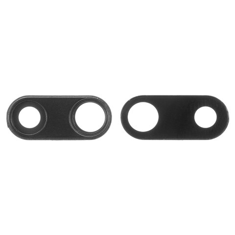 Camera Lens compatible with iPhone 7 Plus, black, with frames 