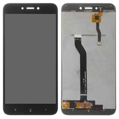 LCD compatible with Xiaomi Redmi 5A, Redmi Go, black, without frame, High Copy, MCG3B, MCI3B 