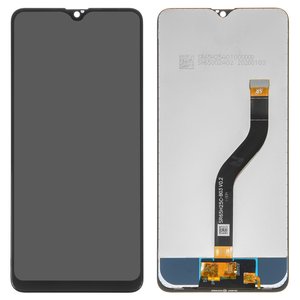 Pantalla LCD puede usarse con Samsung A207 Galaxy A20s, negro, sin marco, High Copy
