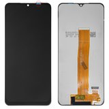 LCD compatible with Samsung M127 Galaxy M12, (black, without frame, Original (PRC), SM-M127F_REV0.1)