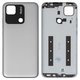 Housing Back Cover compatible with Xiaomi Redmi 10A, (gray)