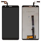 LCD compatible with ZTE Blade A31 Plus, (black, without frame, Original (PRC), S-T600BYC001P-V03)