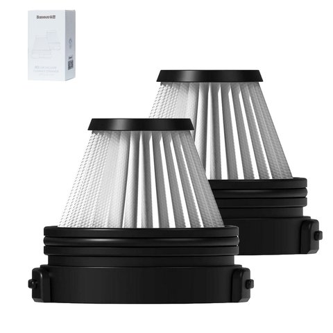 Filter Baseus A3, black, 2 pcs, for portable vacuum cleaner  #CRXCQA3 A01