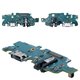 Flat Cable compatible with Samsung A146 Galaxy A14 5G, A146B Galaxy A14 5G, M146B Galaxy M14, (headphone connector, charge connector, with microphone, with components, Original (PRC), charging board)