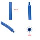 Tubo termorretractil, 1 m, 6.4 mm, azul, con pegamento