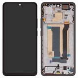 LCD compatible with Xiaomi Poco X7 Pro, (black, with frame, Copy, (TFT), 2412DPC0AG, 2412DPC0AI)