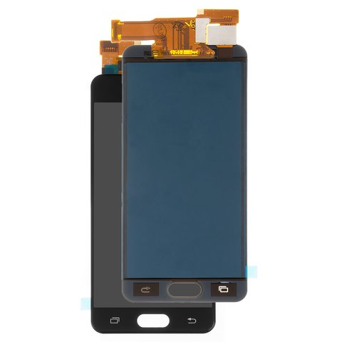 LCD compatible with Samsung A310 Galaxy A3 2016 ; Samsung, black, without adjustment of light, without frame, Copy, TFT  