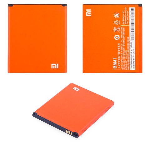 Battery BM41 compatible with Xiaomi Red Rice 1S, Li Polymer, 3.8 V, 2000 mAh, Original PRC  