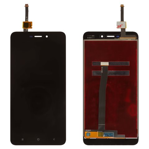 LCD compatible with Xiaomi Redmi 4A, black, without frame, Original PRC , Self welded, 2016117 