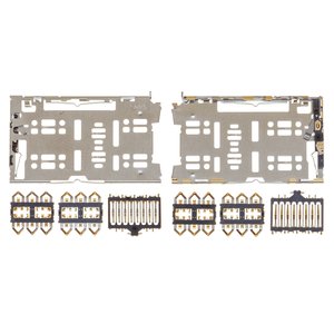 SIM Card Connector compatible with Huawei P40 Lite; Samsung