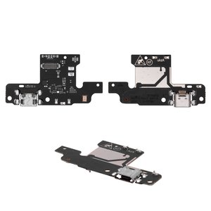 Flat Cable compatible with ZTE Blade V10 Vita, charge connector, with microphone, High Copy, charging board 
