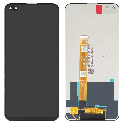LCD compatible with Realme 6 Pro, black, without frame, High Copy, RMX2061, RMX2063, 36672C_1051000019 