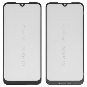 Стекло корпуса G+OCA PRO для Xiaomi Redmi Note 8T, с OCA пленкой, черное