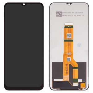 LCD compatible with Huawei Honor X6a, black, without frame, High Copy, WDY LX1, WDY LX2 