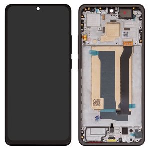 LCD compatible with Xiaomi Poco X7 Pro, black, with frame, Copy, TFT , 2412DPC0AG, 2412DPC0AI 