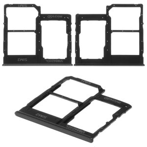 Sujetador de tarjeta SIM puede usarse con Samsung A405F DS Galaxy A40, negro