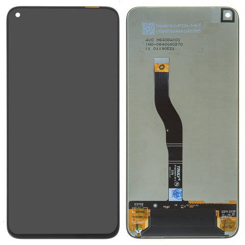 Pantalla LCD puede usarse con Huawei Honor View 20 V20 , negro, sin marco, Original PRC 