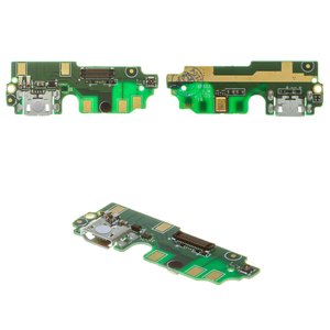 Cable flex puede usarse con Xiaomi Redmi 4 Prime, Redmi 4 Pro, del conector de carga, con micrófono, con componentes, Original PRC , placa del cargador