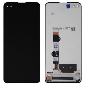 Pantalla LCD puede usarse con Motorola Moto G100 XT2125, negro, sin marco, High Copy